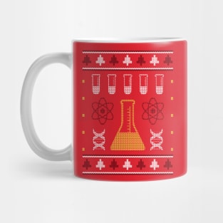 Chemistry Ugly Christmas Sweater Style Mug